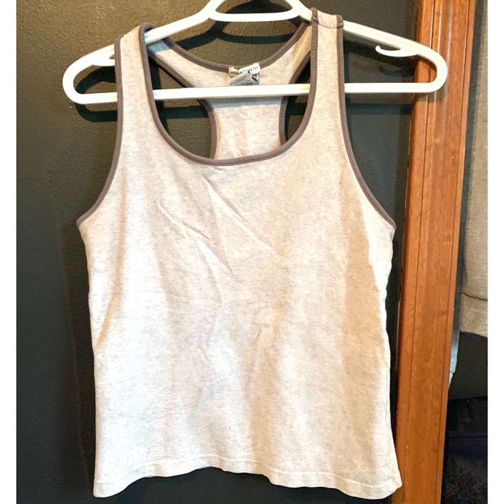 Razor back tank top